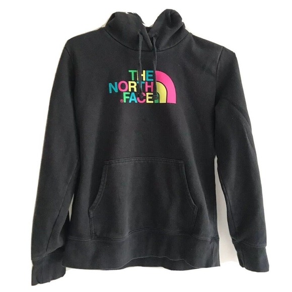 The North Face | Womens Size M Black Hoodie Sweatshirt Long Sleeves Sweater - Picture 3 of 8